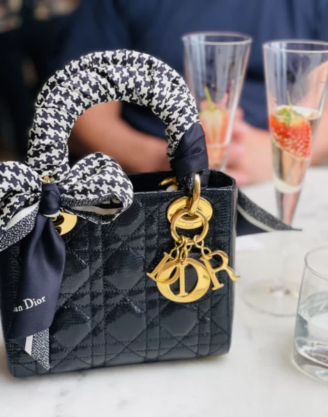 Preowned Christian Dior Lady Dior handbag