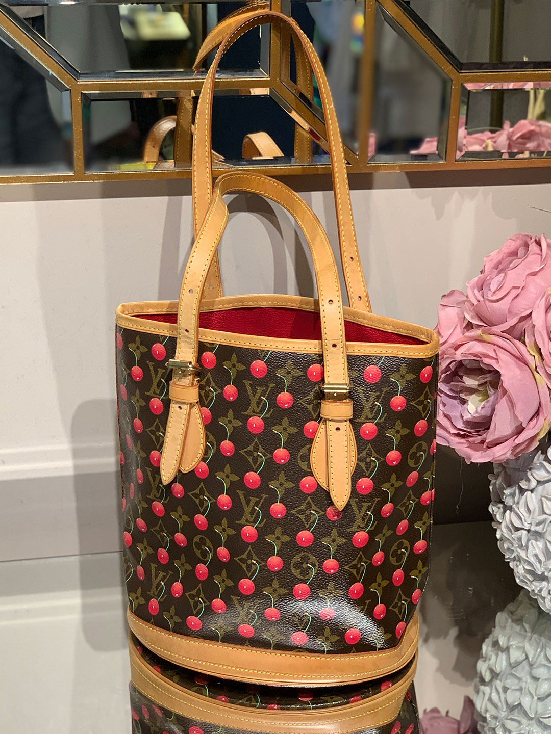 Louis Vuitton Cherry Limited Edition Bucket Bag - Dress Cheshire, Preloved  Designer Fashion