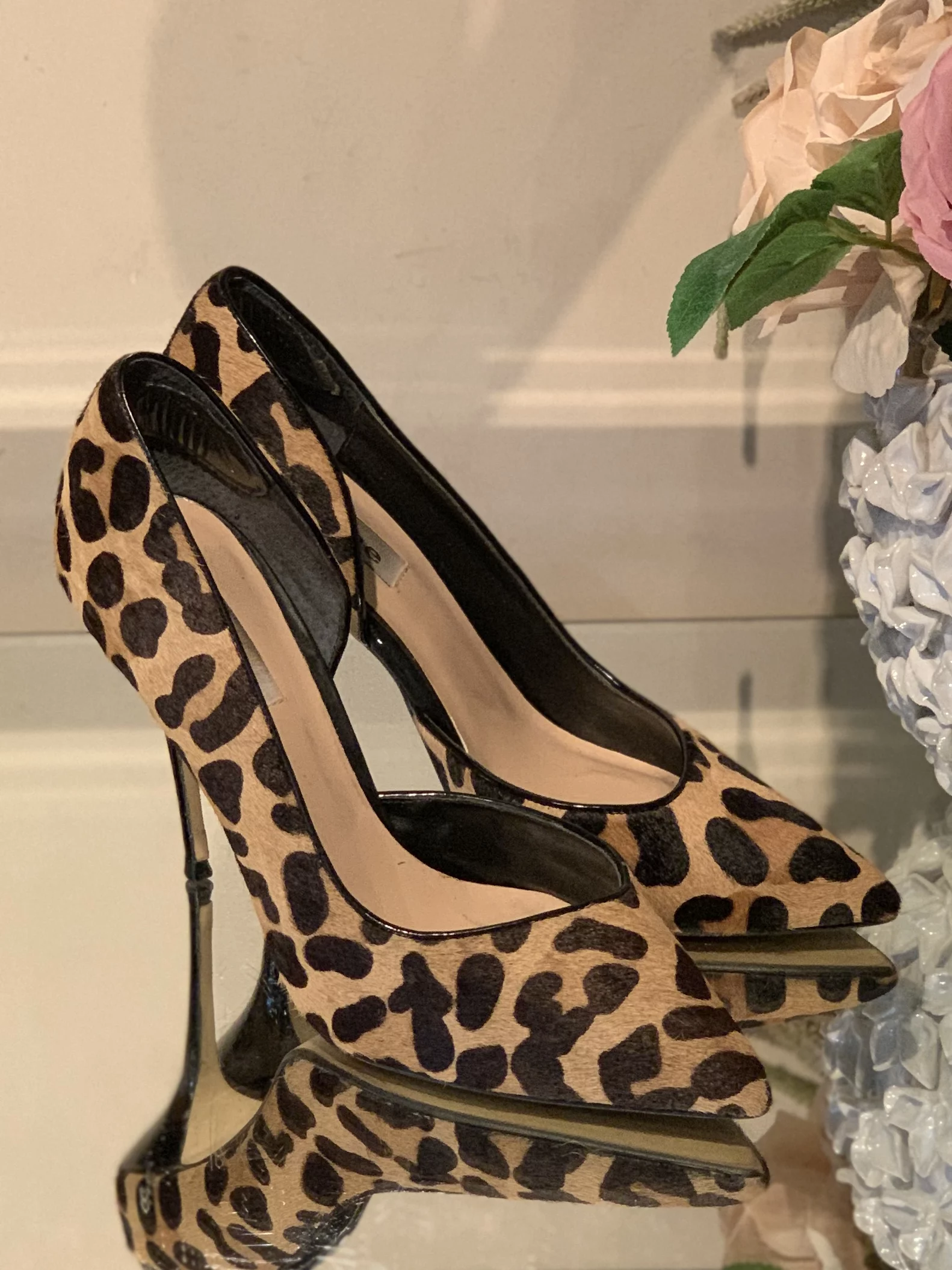 ZARA Shoes Leopard Print Heels Chain Decor Sandals in Pakistan – Spunky Mart-thanhphatduhoc.com.vn