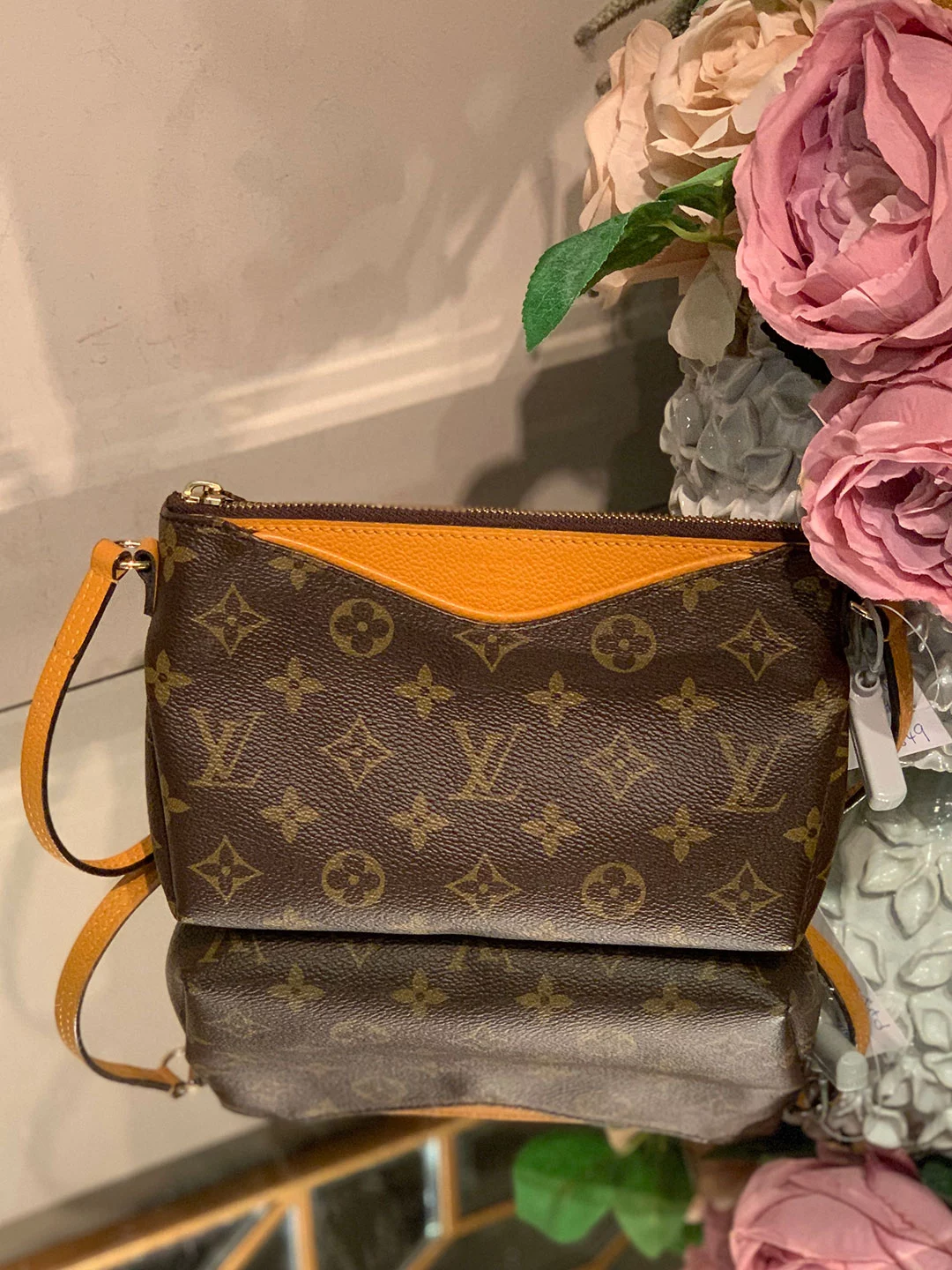 Louis Vuitton Pallas Pochette Monogram Crossbody Bag - Dress