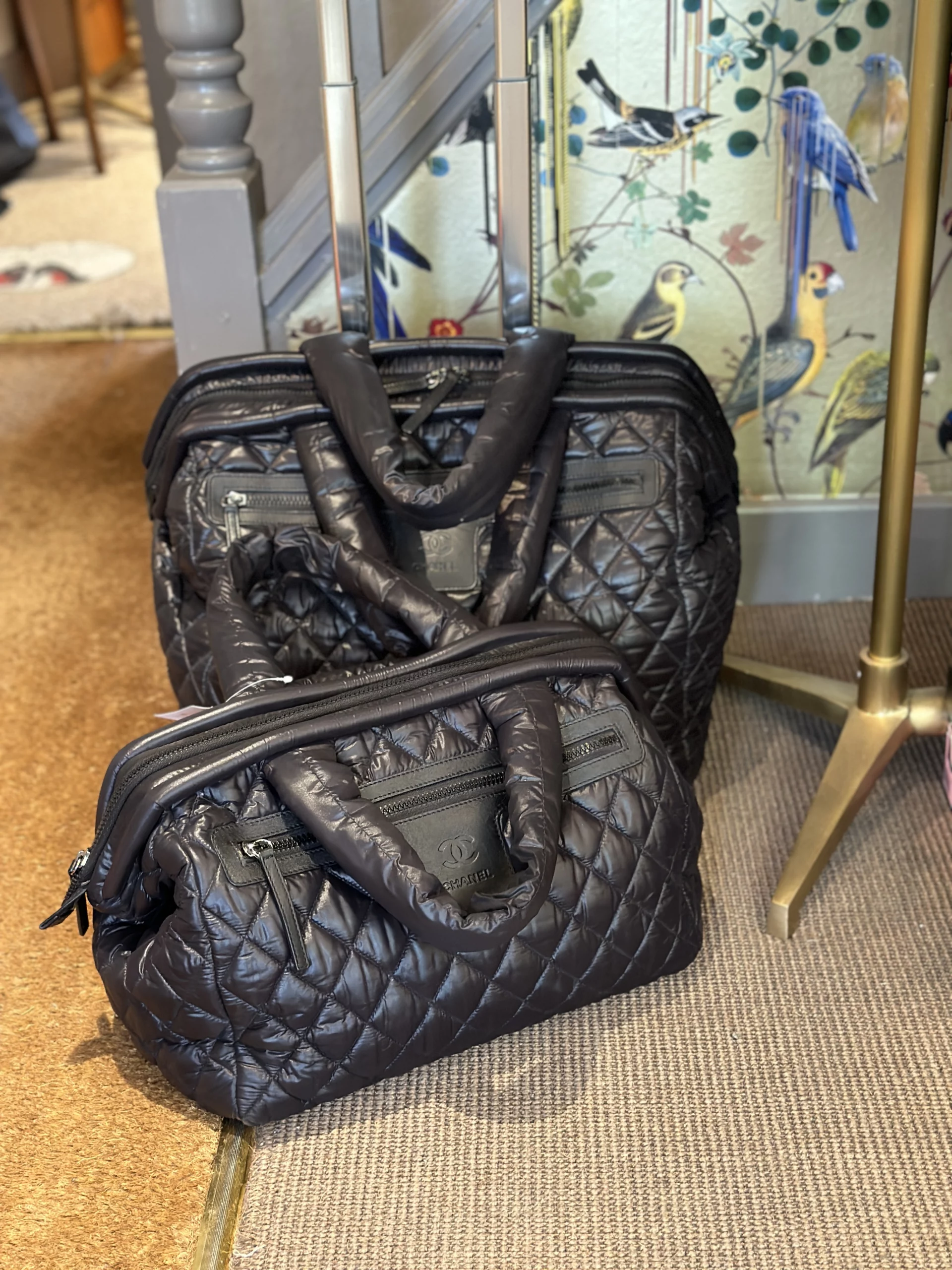 Chanel Cocoon 2 Piece Carry On Luggage Set - Dress Cheshire, Preloved  Designer Fashion