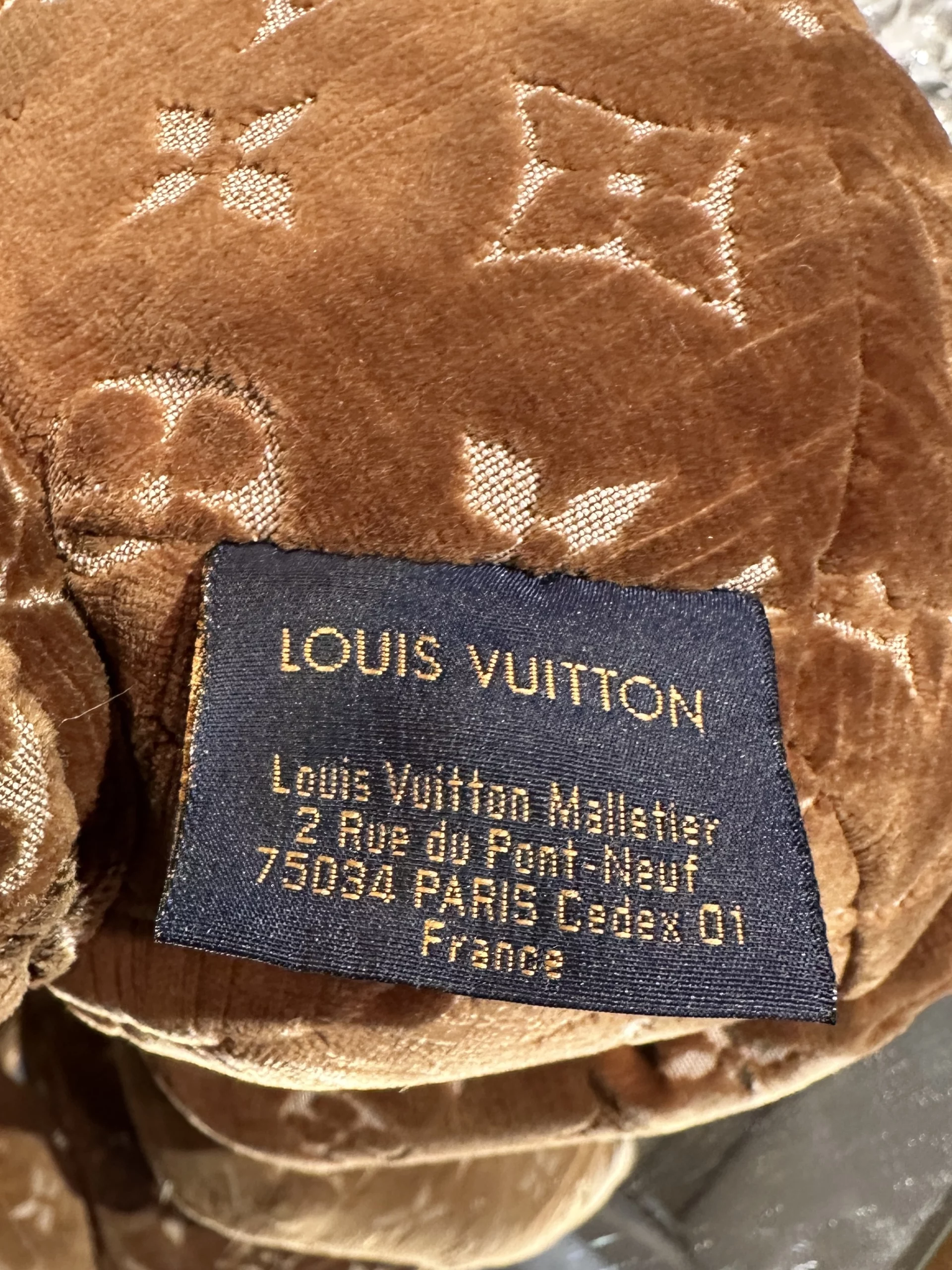 Louis Vuitton Doudou Teddybear - Dress Cheshire, Preloved Designer Fashion