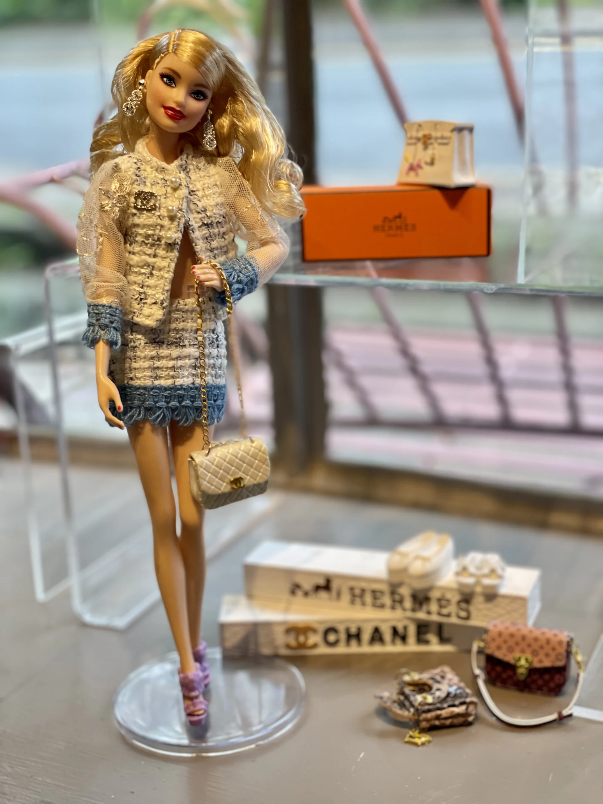 Louis Vuitton  Barbie accessories, Fashion dolls, Beautiful barbie dolls