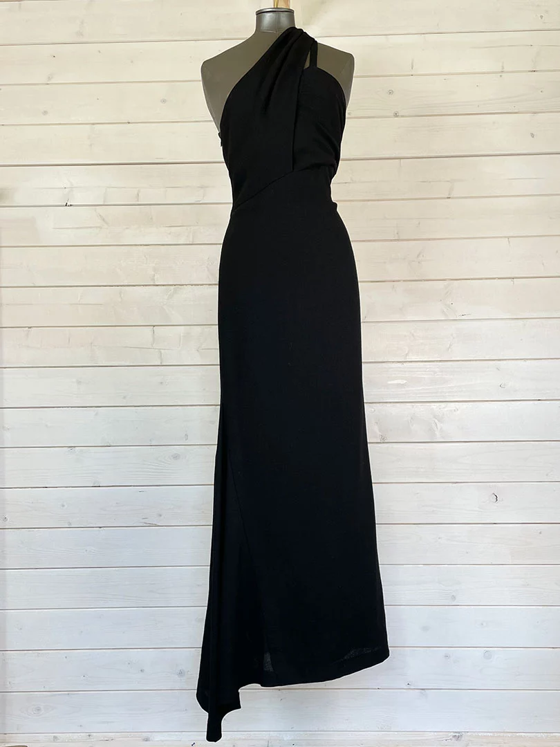 Chanel Boutique Black Gown Size FR 40 (UK 12) - Dress Cheshire, Preloved  Designer Fashion