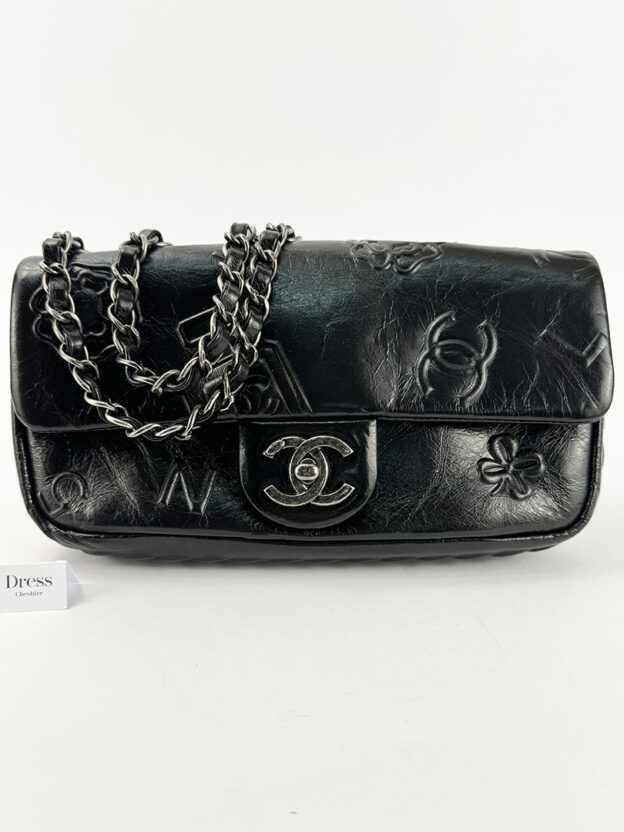 Chanel Timeless Baguette Small Aged Calfskin Black DEPOSIT