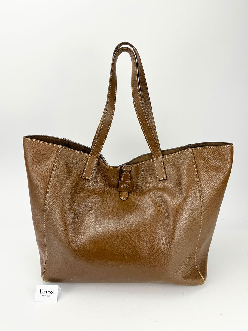 Mulberry Brown Tessi Tote Bag Dress Cheshire Preloved Designer