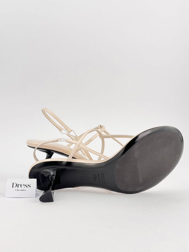 Khaite Linden Off-White Heeled Sandals Size 37.5 (UK 4.5) - Image 5