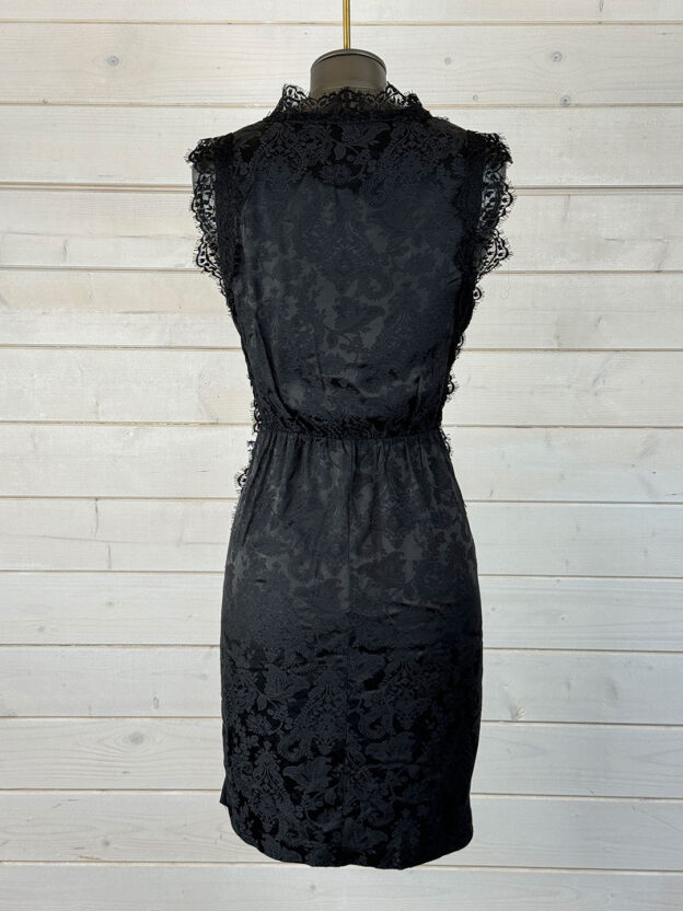 Pinko Black Mini Dress Size 10 - Image 2