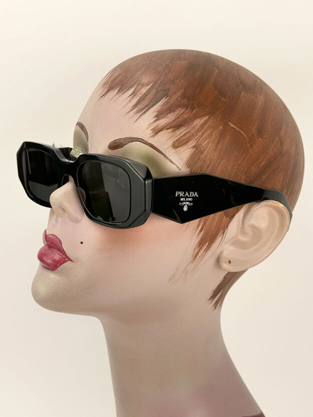 Prada Black Sunglasses - Image 3