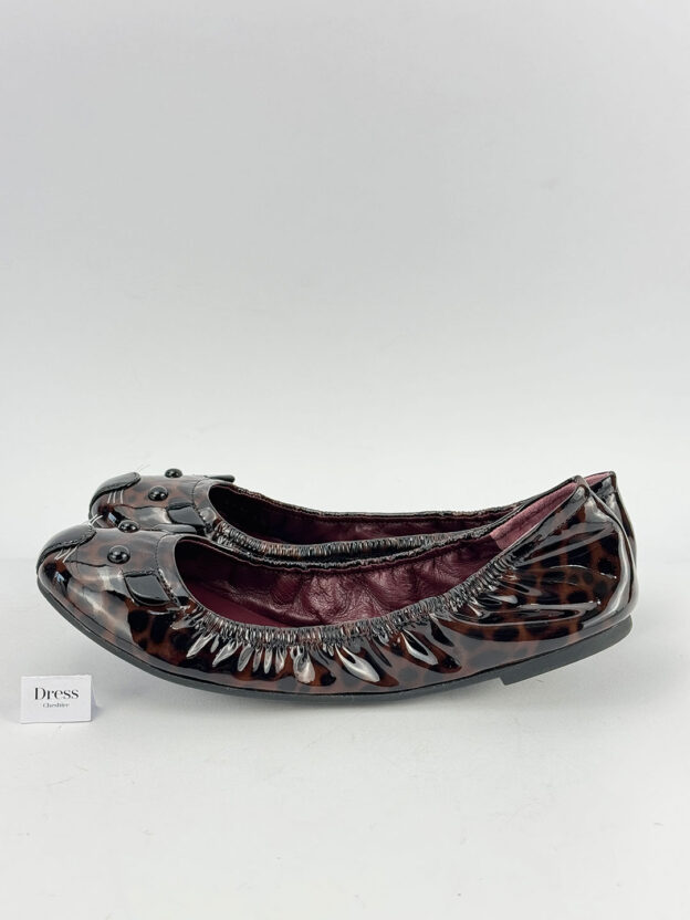 Pre-Owned Marc by Marc Jacobs Patent Ballet Flats Size 38 (UK 5) - Image 5