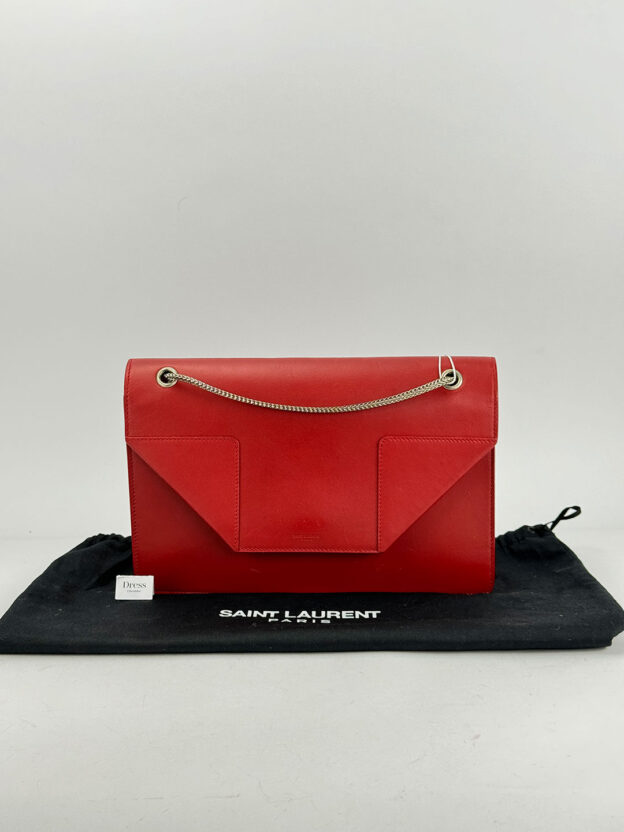 Pre-Owned Saint Laurent Red Betty Bag - Image 7