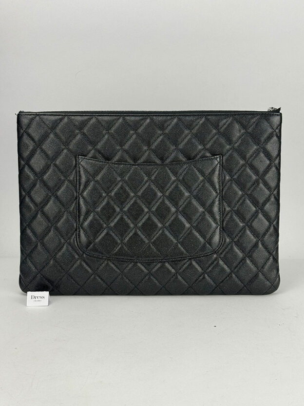 Pre-Owned Chanel Black Document Case - Image 3