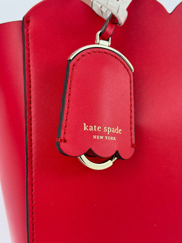 Kate Spade Magnolia Street Small Mina Red Leather Bag - Image 4