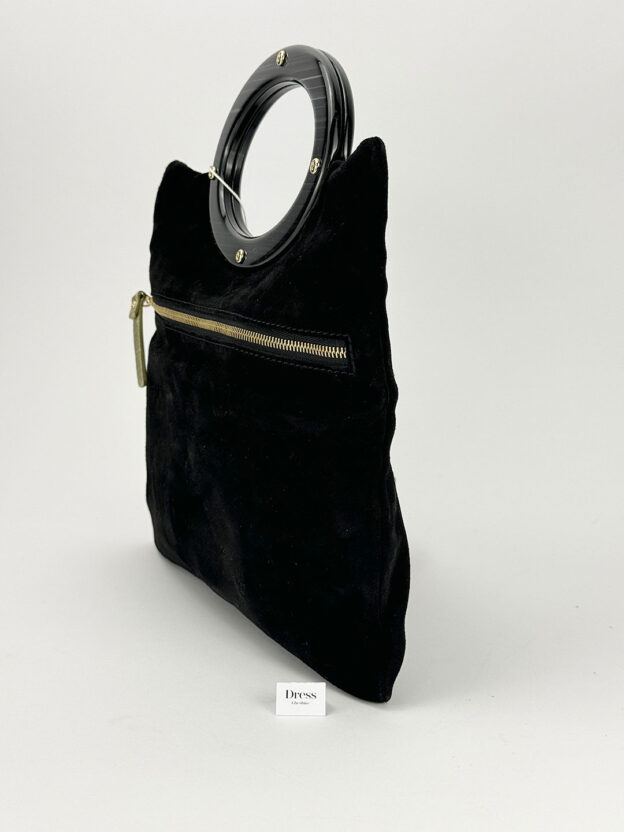 Pre-Owned Kate Spade Black Suede Clutch - Image 2