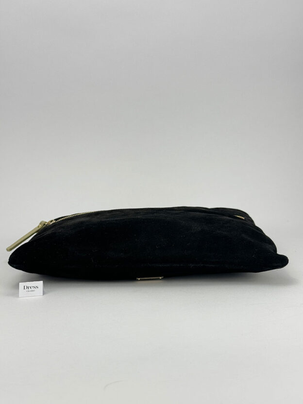 Pre-Owned Kate Spade Black Suede Clutch - Image 5