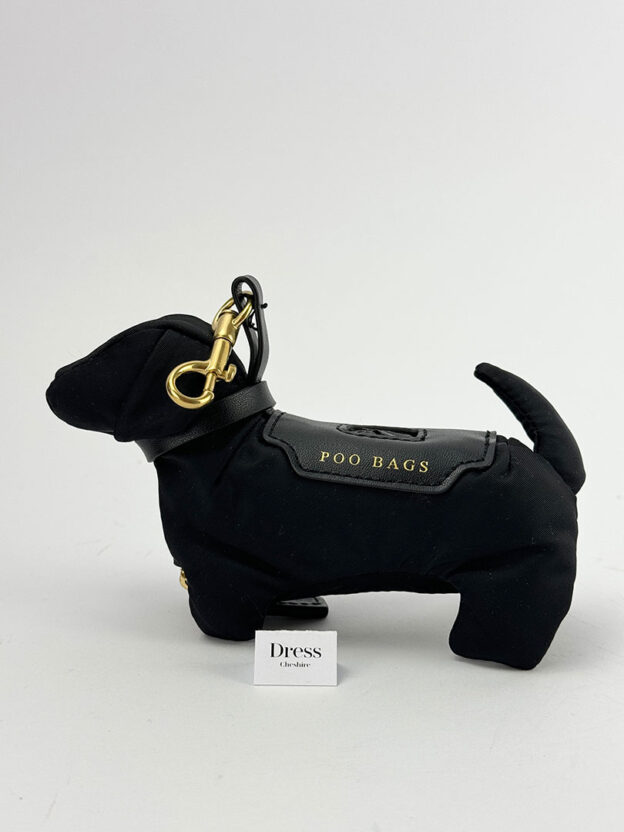 Pre-Owned Anya Hindmarch Black Regenerated-nylon Dog Poo Bag Charm - Image 3