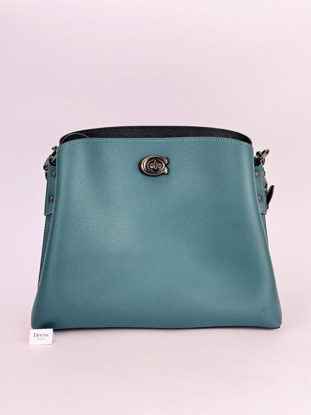 Pre-Owned Coach Green Handbag
