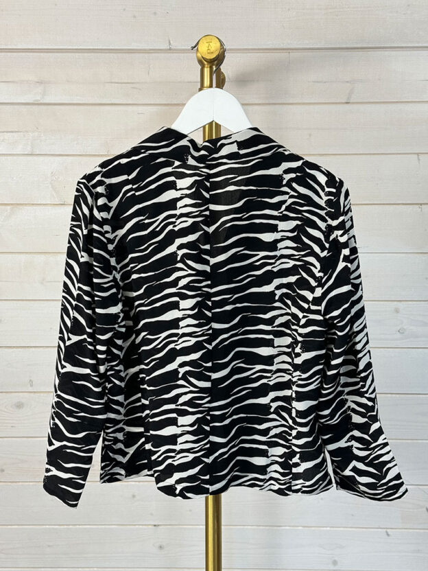 Pre-Owned Rixo Animal Print Silk Blouse Size XS - Image 2