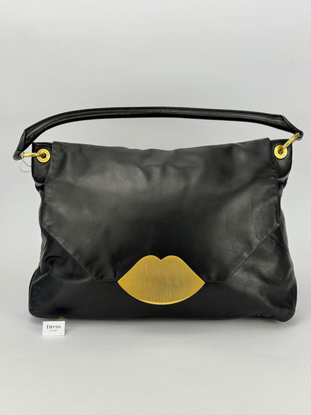 Pre-Owned Lulu Guinness Black Tote Bag