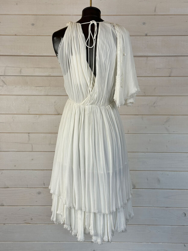 Forever Unique Boho off White Dress Size 2 (UK 10) - Image 3