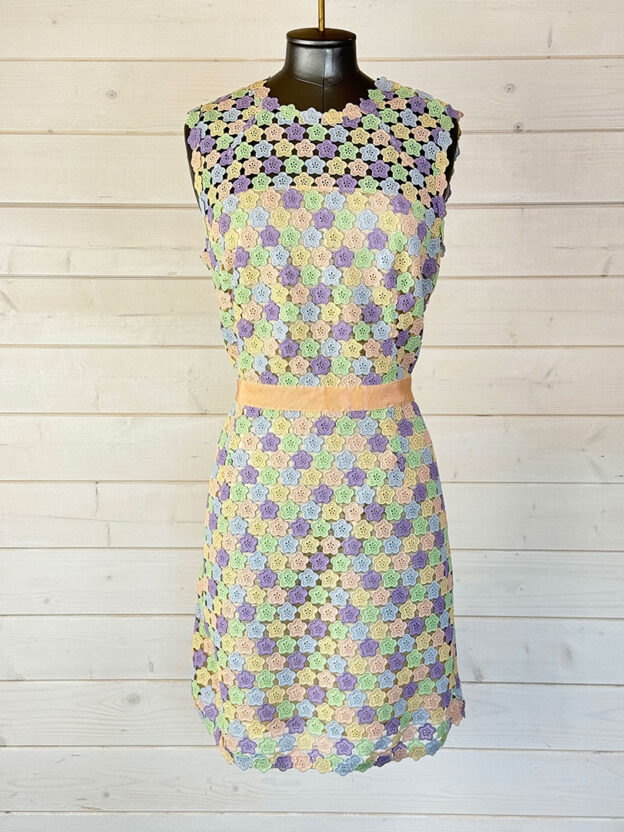 Moschino Pastel Multicoloured Floral Dress Size 12