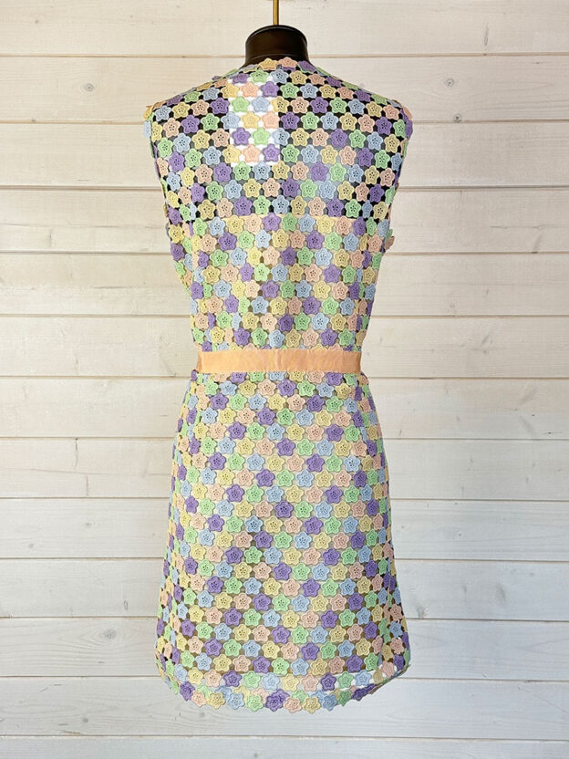 Moschino Pastel Multicoloured Floral Dress Size 12 - Image 2