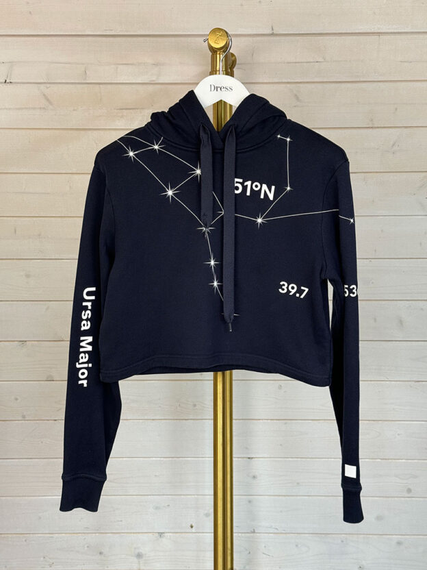 Burberry Navy Cotton Hoodie XXS