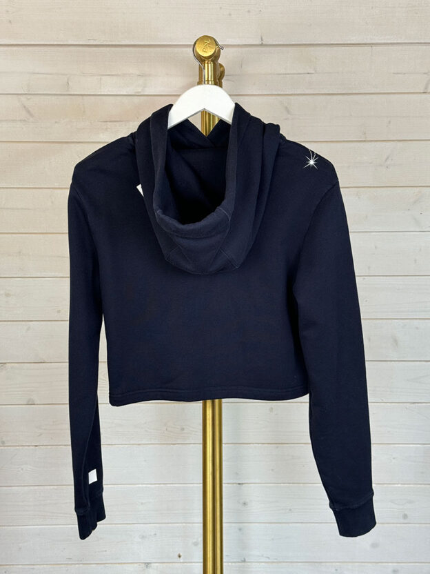 Burberry Navy Cotton Hoodie XXS - Image 2