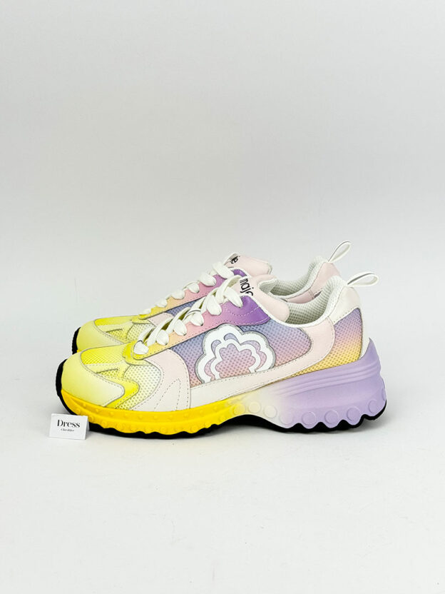 Maje Floral Patch Mesh Chunky Trainers Size 36.5 (UK 3.5) - Image 5