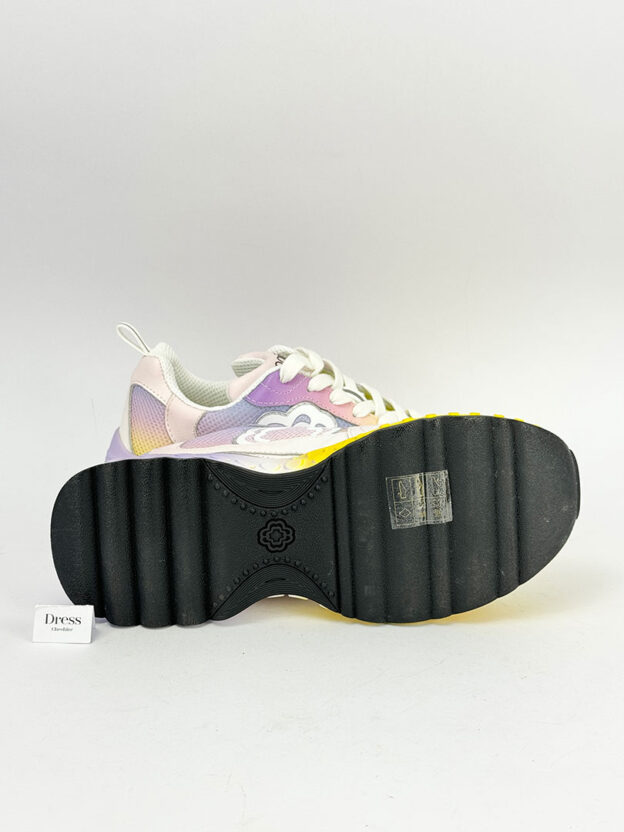 Maje Floral Patch Mesh Chunky Trainers Size 36.5 (UK 3.5) - Image 3