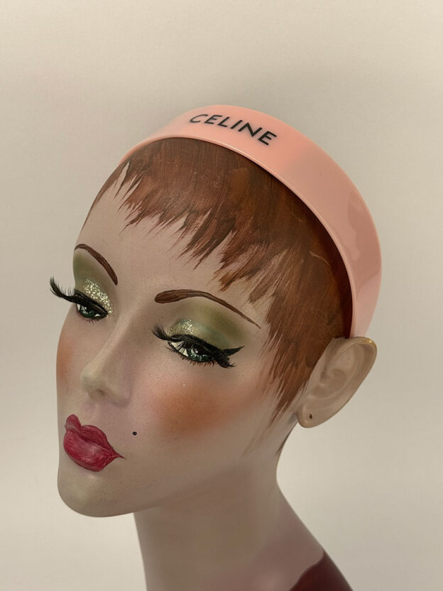 Pre-Owned Celine Pink Headband - Image 2