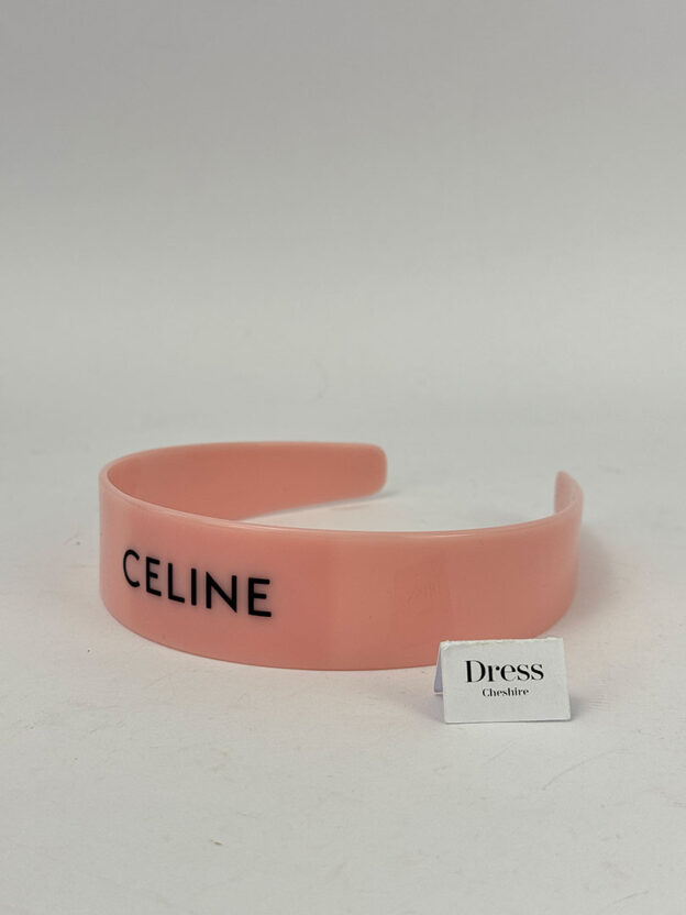 Pre-Owned Celine Pink Headband - Image 3