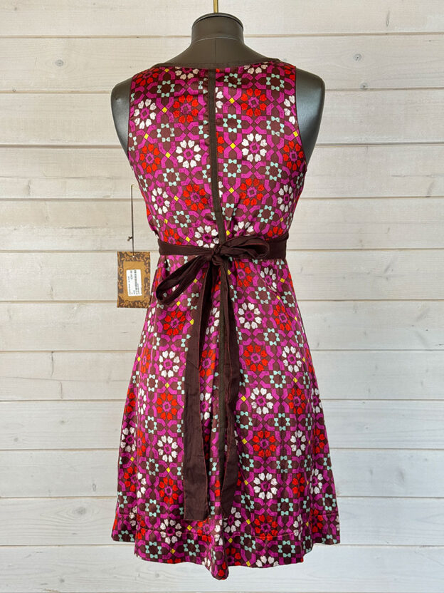 A Common Thread Silk Purple Beaded Dress Size XS - Image 2