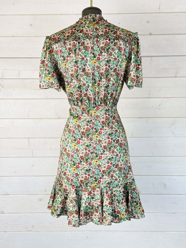 Sandro Multicoloured Floral Mini Dress Size 38 (UK 10) - Image 2