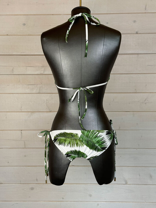 Pre-Owned Melissa Odabash Palm Tree Bikini Size UK 10 - Image 2