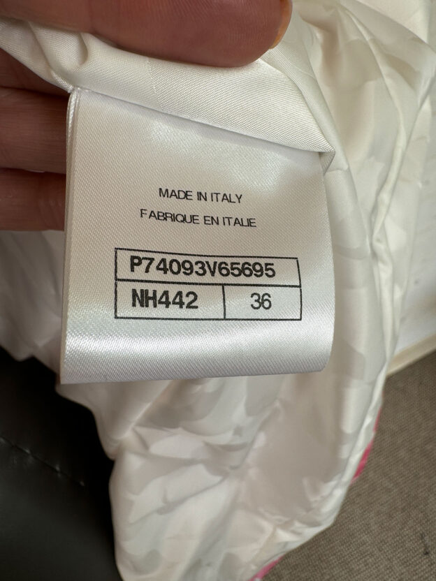 Chanel Pink 100% Silk Parka Cruise 2023 Size 36 (UK 6) - Image 10