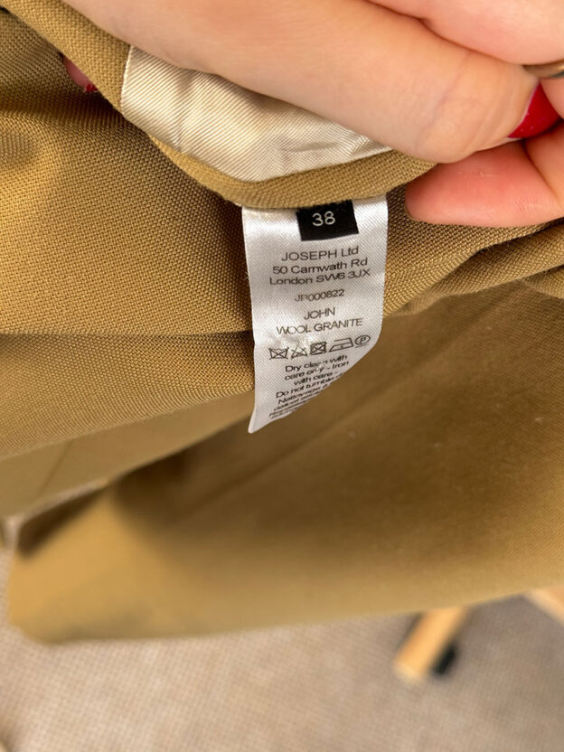 Pre-Owned Joseph Camel Blazer Size 38 (UK 10) - Image 3