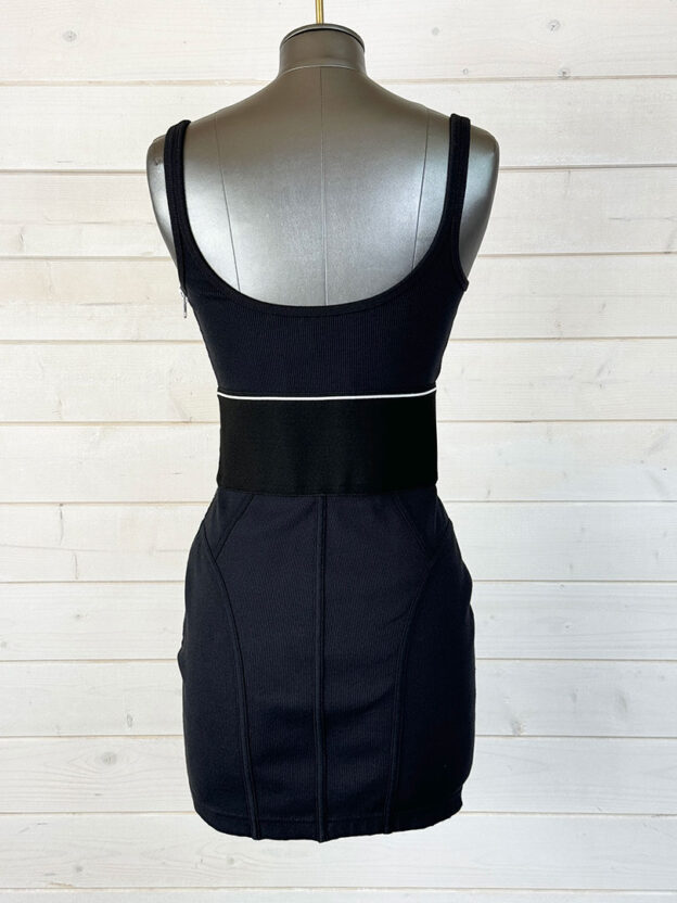 Alexander Wang Black Fitted Mini Dress Size XS - Image 2