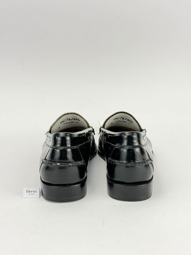 Pre-Owned Weejuns G.H.Bass White & Black Loafers Size 38.5 (UK 5.5) - Image 4