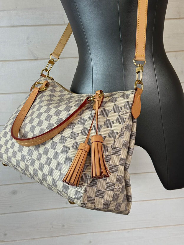 Pre-Owned Louis Vuitton Lymington Damier Shoulder Bag - Image 3