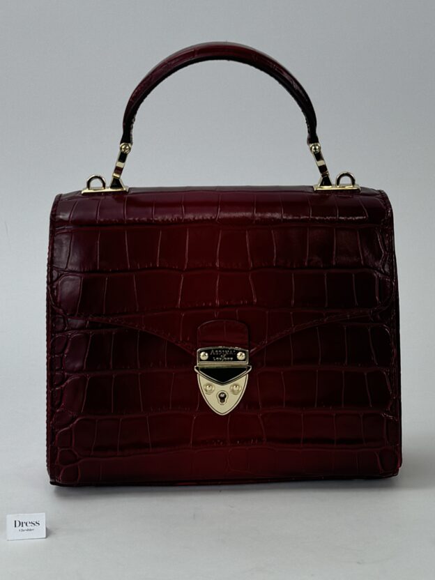 Aspinal of London Mayfair Croc Effect Bag