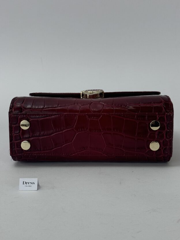 Aspinal of London Mayfair Croc Effect Bag - Image 9