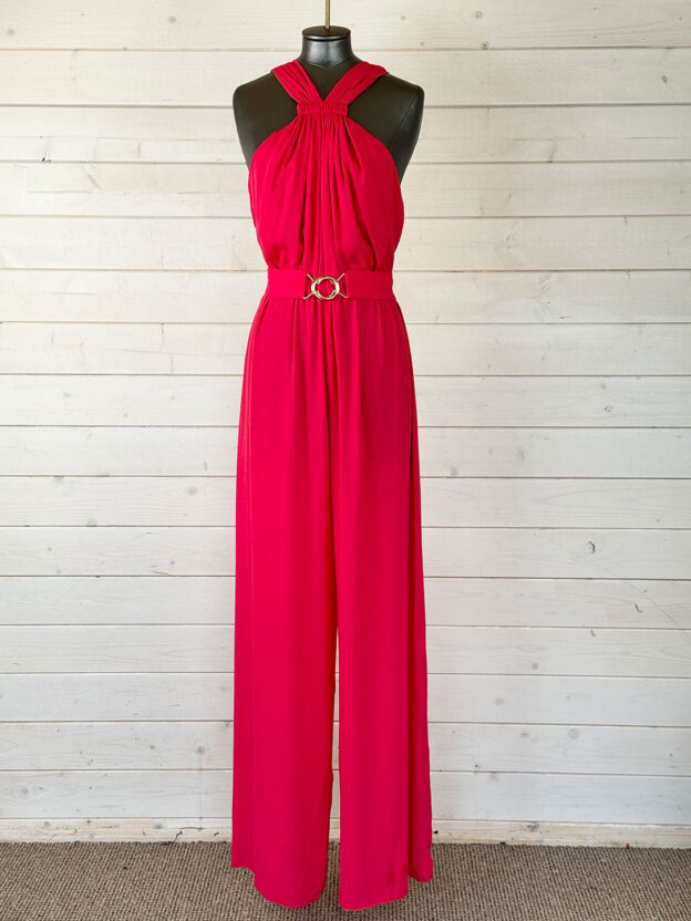 Liu Jo Pink Belted Playsuit Size UK 12