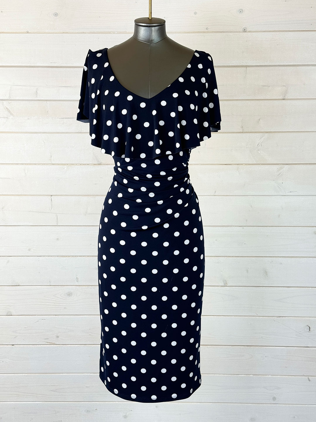 Polka dot dress size 14 deals