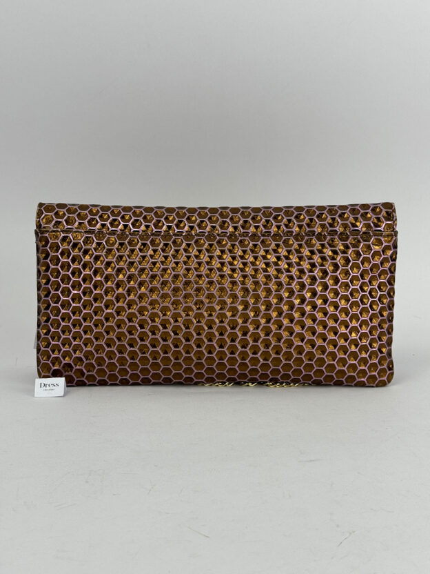 Vivienne Westwood Pink & Gold Clutch - Image 3