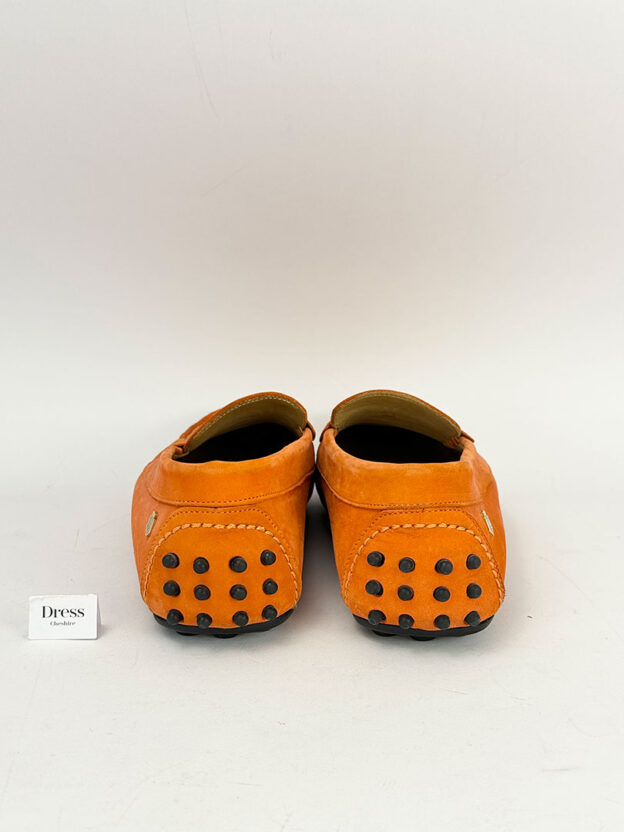 Pre-Owned Fairfax & Favor Orange Flat Shoes Size 38 (UK 5) - Image 4