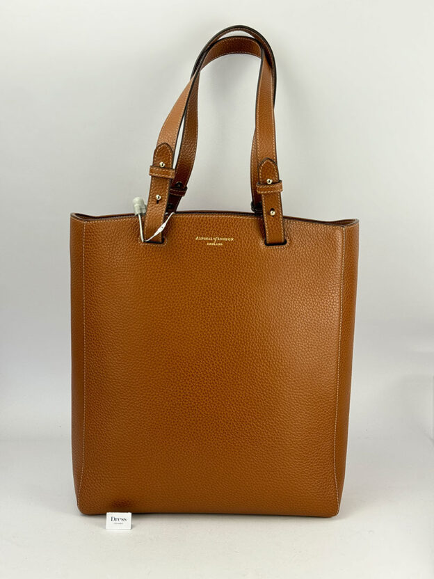 Pre-Owned Aspinal Tan Tote Bag with Dustbag