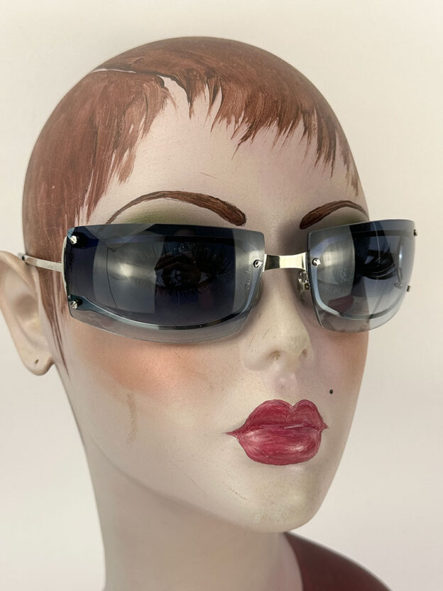 Cartier Blue Lense Sunglasses. Boxed - Image 3