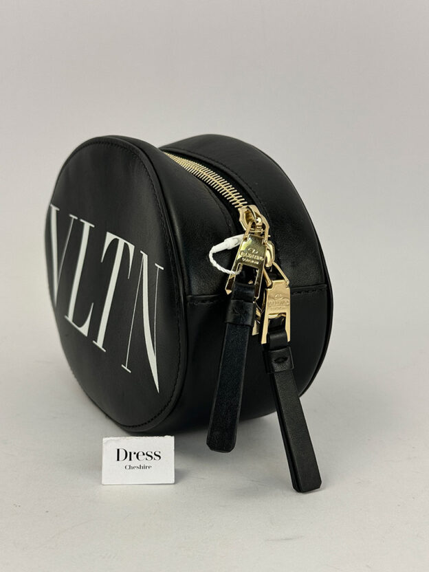Valentino VLTN Round Leather Crossbody Bag - Image 2