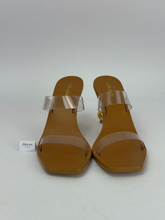Cult Gaia Meta PVC Heels Size 38.5 (UK 5.5) - Image 2